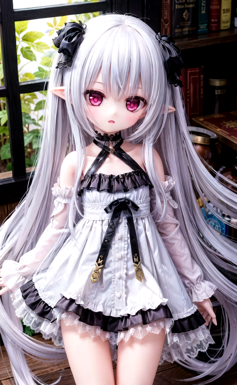 02876-1953241072-(cowboy shot,very long hair,4349_1), _lora_lora_1230c_0.25_, 1girl, solo, long_hair, blue_hair, red_eyes, dress, yuri, frills, v.png